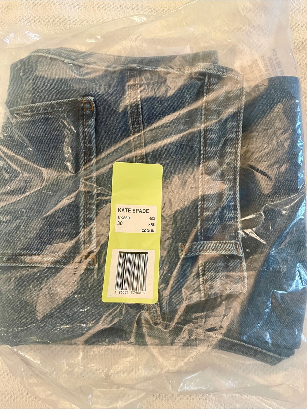 Kate Spade Kick Flare Jeans. Size 30. NWT - Picture 6 of 6